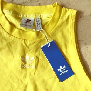 Adidas workout crop top
